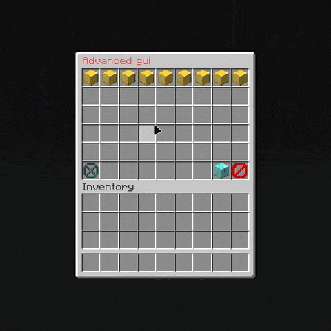 Advanced gui